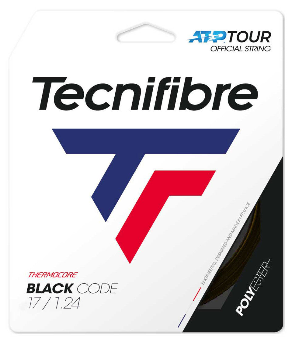 Tecnifibre Black Code 1.24mm - Tennis String Set 12.2m